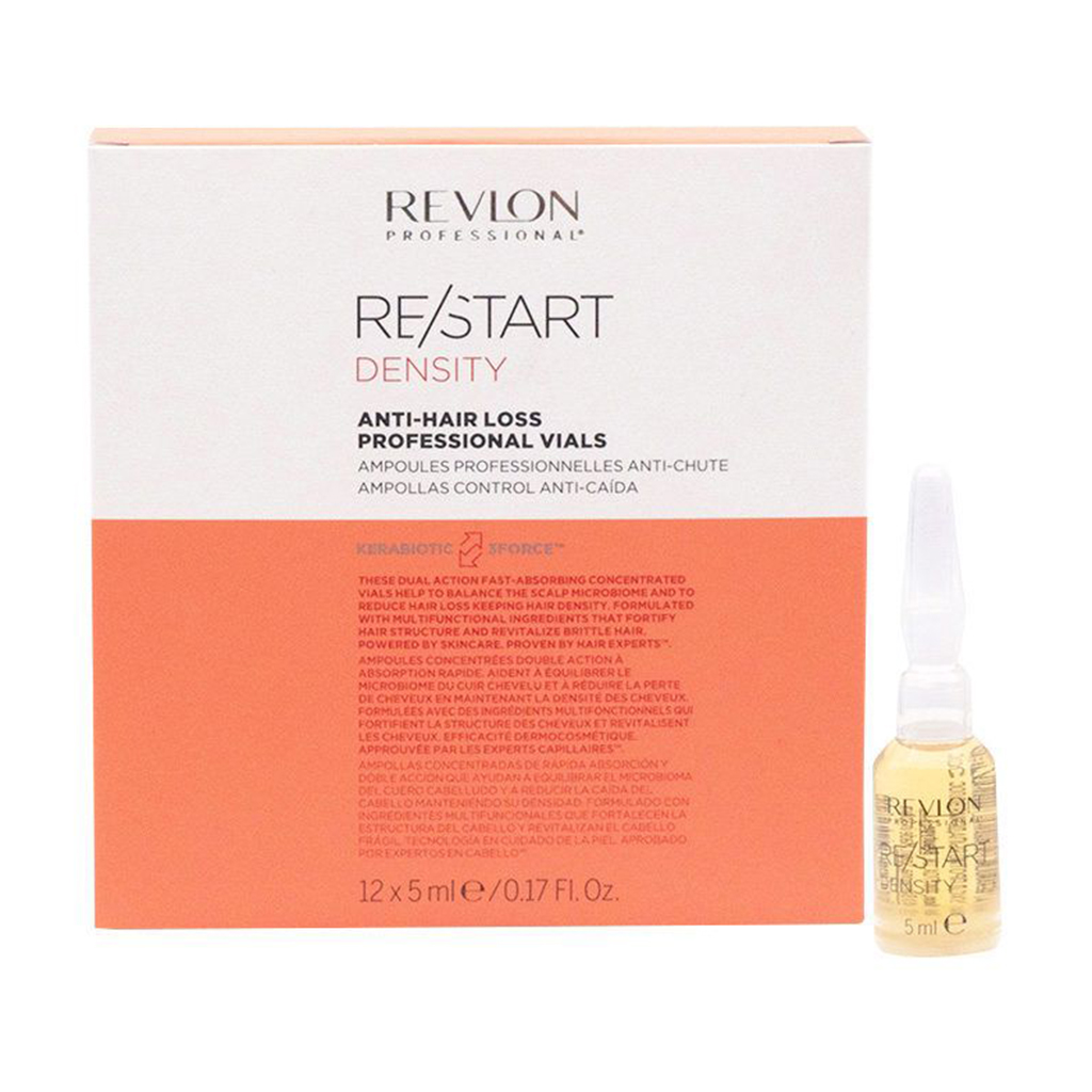 Ампули проти випадіння волосся Revlon Professional Restart Density Anti-Hairloss Professional Vials, 12*5 мл